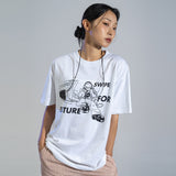 スワイプ 4 フューチャーTシャツ (WHITE)