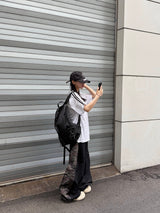 waki camo wide pants