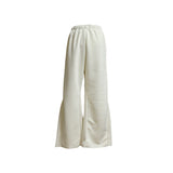 (3color) Argyle Panel Brushed Velour Bootcut Pants