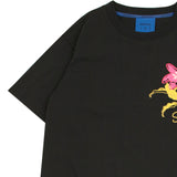 STANDARD EXOTIC PALM TREE SHORT SLEEVED T-SHIRT (UNISEX)_SYS6TS08BK
