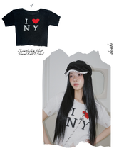 アイラブヴィンテージ半袖ニット Tシャツ