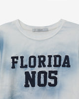 デニムパッチウォッシングTシャツ [ アイボリー ]