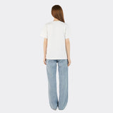 Riso Graphic Birphin Short Sleeve T-shirts (White)