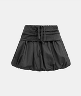 Puffy Drawstring Balloon Skirt