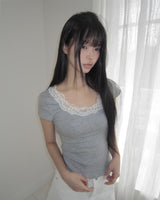 Lofil Lace Short Sleeve T-Shirt