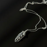 [925silver] Leaf necklace