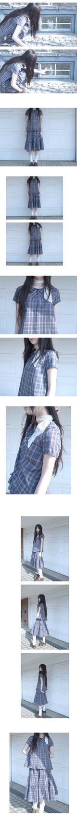 may check blouse