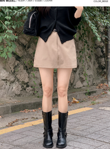 クラシックベーシックミニスカート (3color)