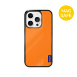 【MADE】オレンジPhoneケース [Glossy Glass/Magsafe]