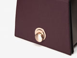 LOMEL MINI マイクロレザーバッグ / Maroon Burgundy