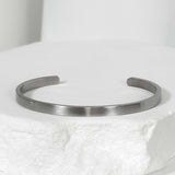 ss-4mm NONE LOGO SIMPLE BANGLE_N silver