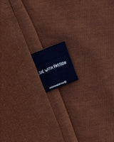 MOONANDBEAM LOGO TEE (BROWN)