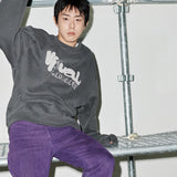 pigment artwork sweatshirt [charcoal]