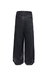 Waxed Low Crotch Sweatpants