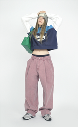 (UNISEX)フェーディドデニムパンツ(3color)