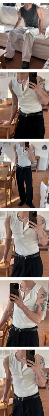 [Unisex] Unbalance pearl necklace