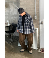 Side-ring wide pants