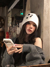 #コジーワンショルダールーズウールニット (4color)