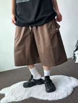 Jien Side Snap Cotton Bermuda Shorts 5color