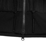 BEUTER® BLACK PANELED RIVERSIBLE HOODIE / BEUTER® ブラックパネル リバーシブルフーディ