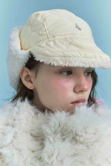 PADDING EARFLAP HAT IN CLOVER BUTTER
