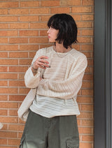 ローワン ボヘミアン シースルー ニット