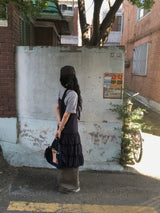 Volume Wide Banding Pants
