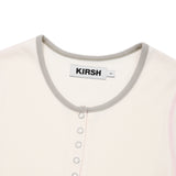 STITCH POINT SLIM FIT T-SHIRT [IVORY]
