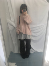 ラブNヘアマフラーニットウェア