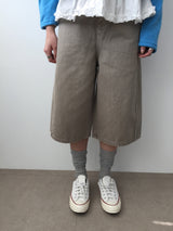 Heel back pocket Bermuda shorts (2color)
