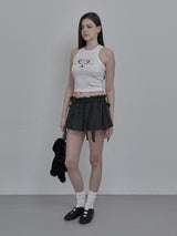 BACK POCKET HEART SL WHITE