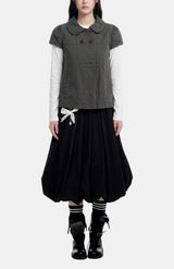Jessie Puff-Sleeve Half Coat