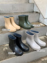 Yuhin Middle Color Rain Boots