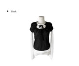 Tuna Short Sleeve Layered Dot T-Shirt Set