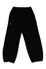 VELOUR PANTS - BLACK