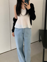 Richard Frill Sleeveless Blouse