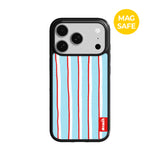 【MADE】スリーピー ストライプ モーニング スカイ iPhoneケース [Glossy Glass/Magsafe]