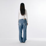Basic U neck T-shirt 002
