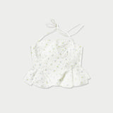 Flower cotton sleeveless