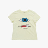 Twister Homage Angel Tee - Lemon