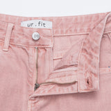 COTTON CANDY DYING SEMI WIDE FIT DENIM PANTS code 21002
