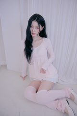 Chuu leg warmer (Pink)