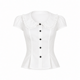 Milena Lace Collar Blouse