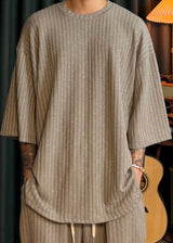 Houston Knit Short-Sleeve T 4COLOR