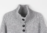 HIGH NECK HALF CARDIGAN
