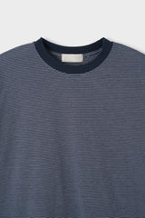 Marvin Crop Stripe Short Sleeve T-Shirt 3C