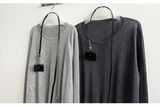 Bolton Loose Fit Pocket Belt Knit