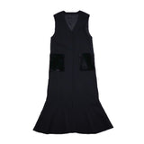 Mermaid long gilet (fur)