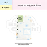 A7 webpage blue refill