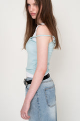 SUMMER SLEEVELESS (SKY BLUE)